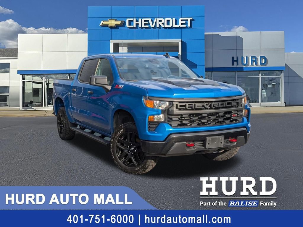 Certified 2023 Chevrolet Silverado 1500 Custom Trail Boss AWD/4WD image 1
