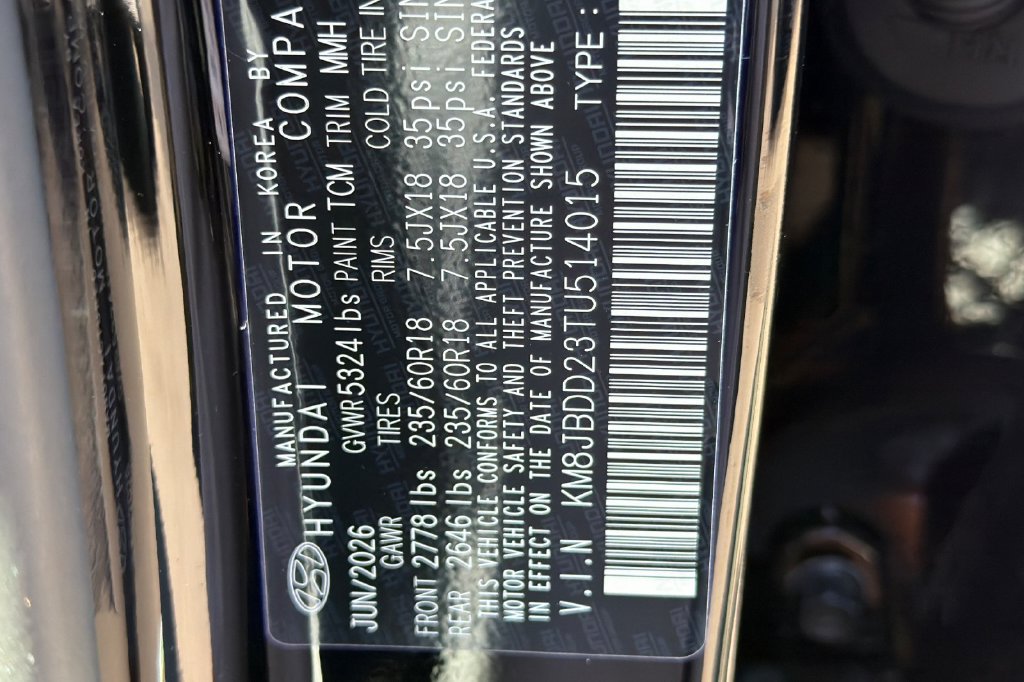 New 2026 Hyundai Tucson SEL AWD/4WD image 22