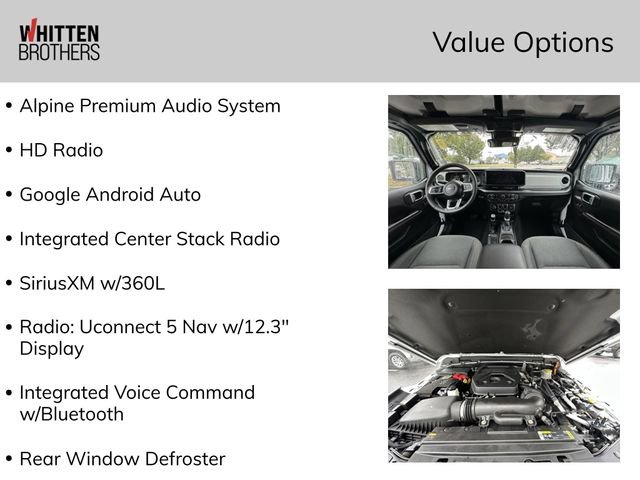 Used 2024 Jeep Wrangler Unlimited Sahara w/ Technology Group image 3