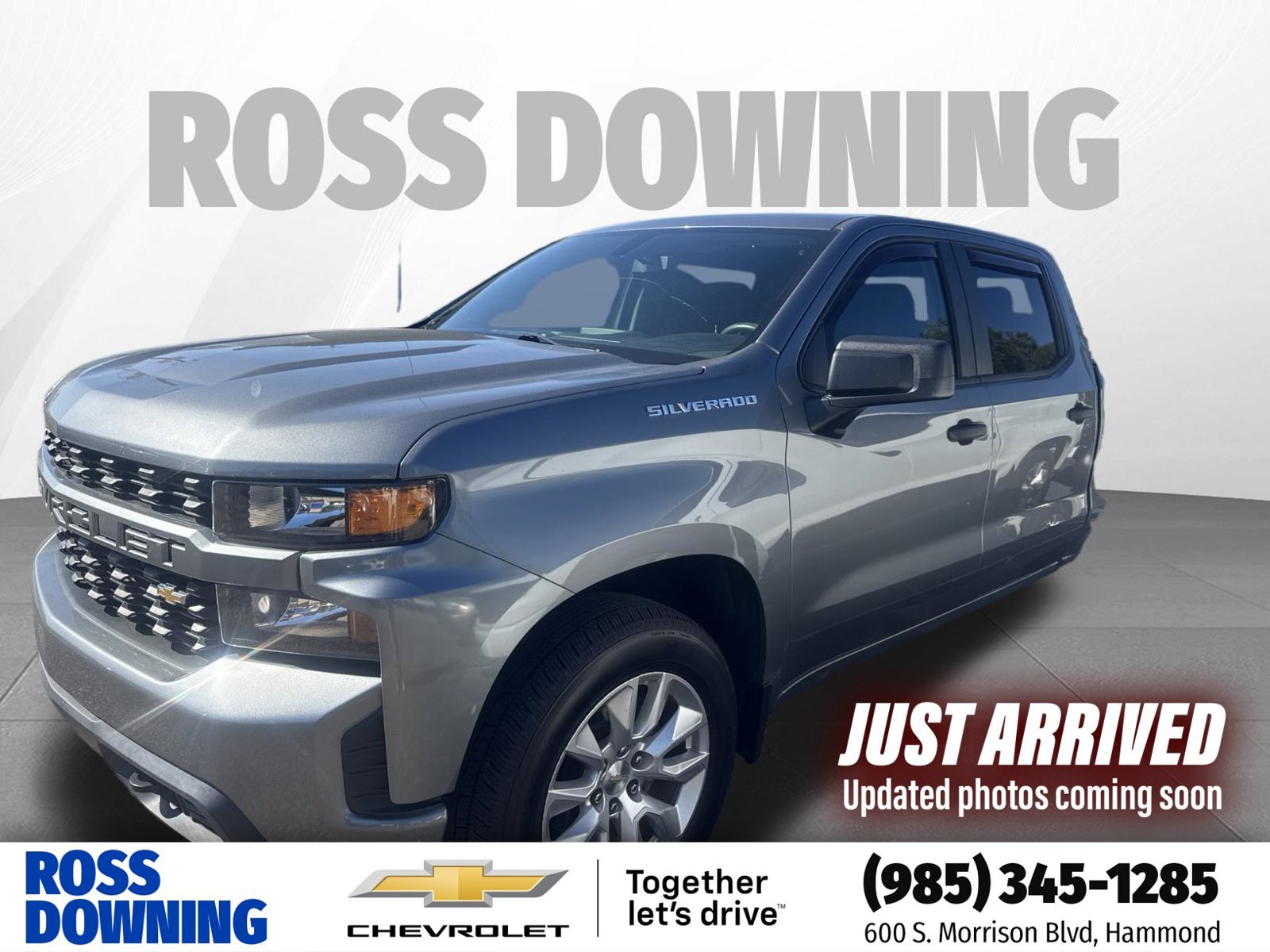 Used 2020 Chevrolet Silverado 1500 Custom RWD image 1