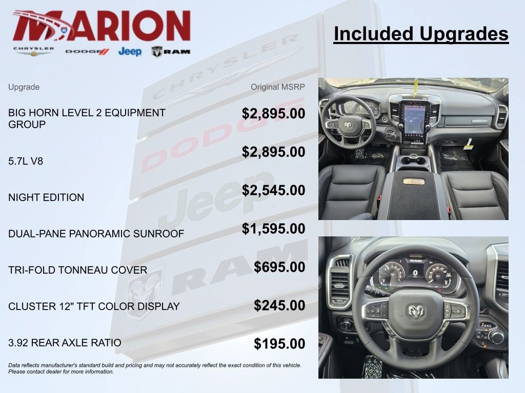 New 2026 RAM 1500 Big Horn AWD/4WD image 9