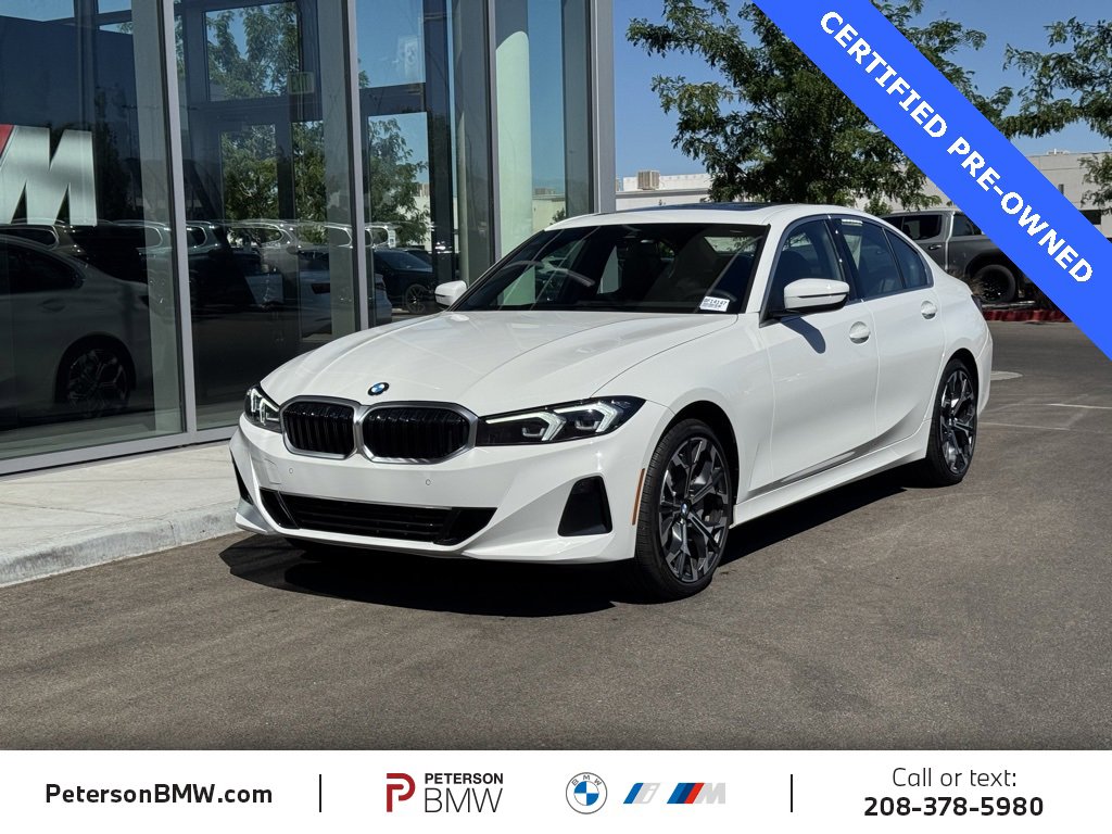Certified 2025 BMW 330i xDrive Sedan w/ Premium Package image 1