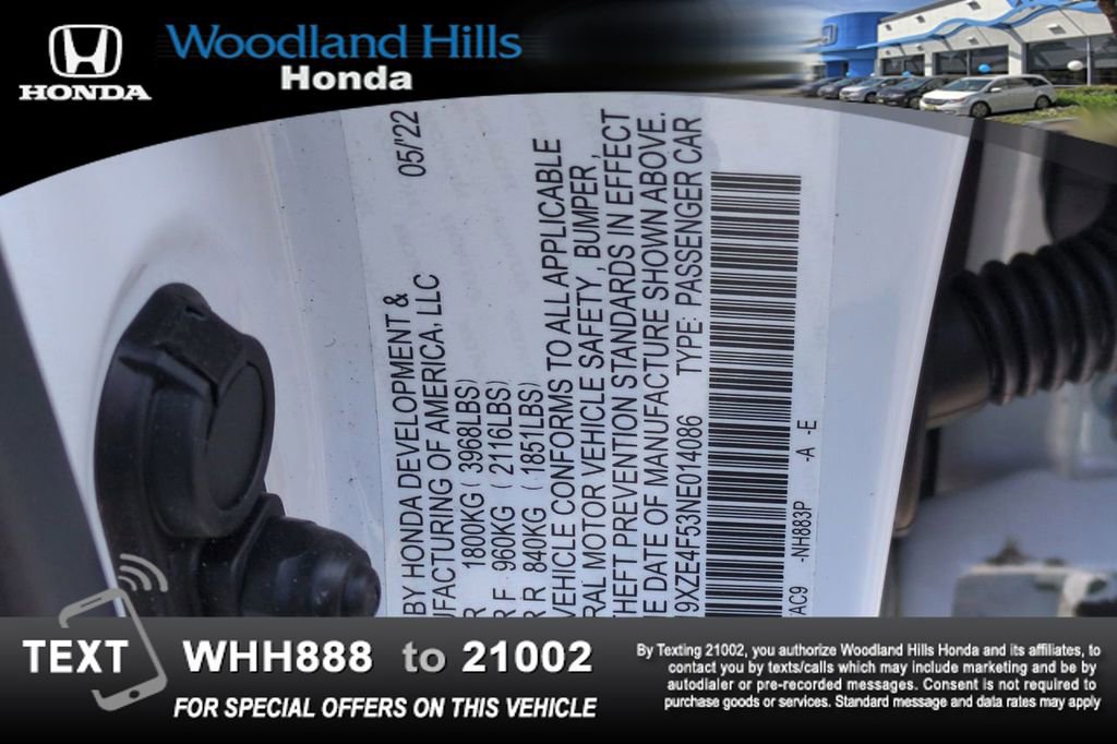 Used 2022 Honda Insight EX image 26