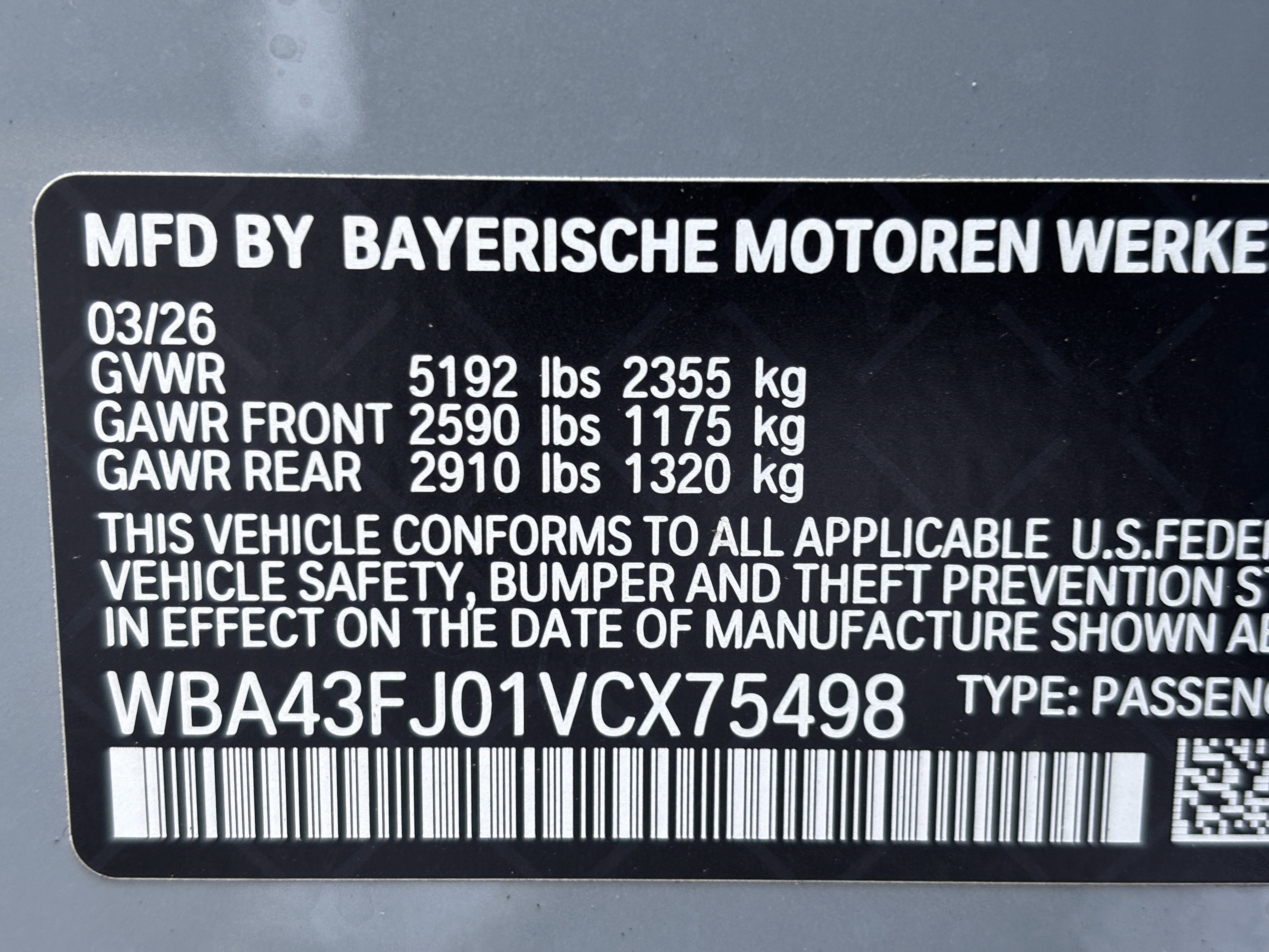 Used 2027 BMW 530i w/ M Sport Package RWD image 35