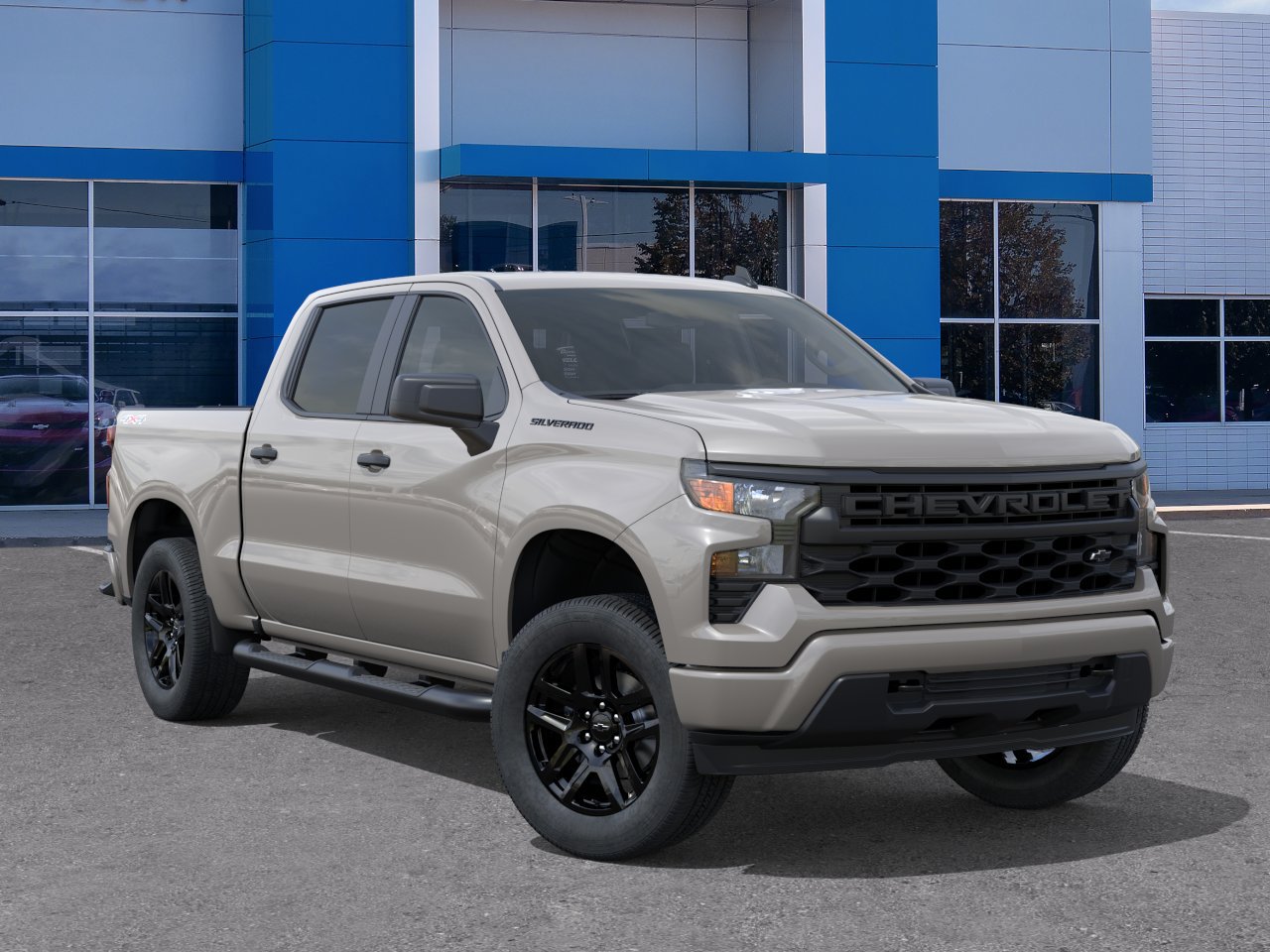 New 2026 Chevrolet Silverado 1500 Custom w/ LPO, Dark Essentials Package AWD/4WD image 7