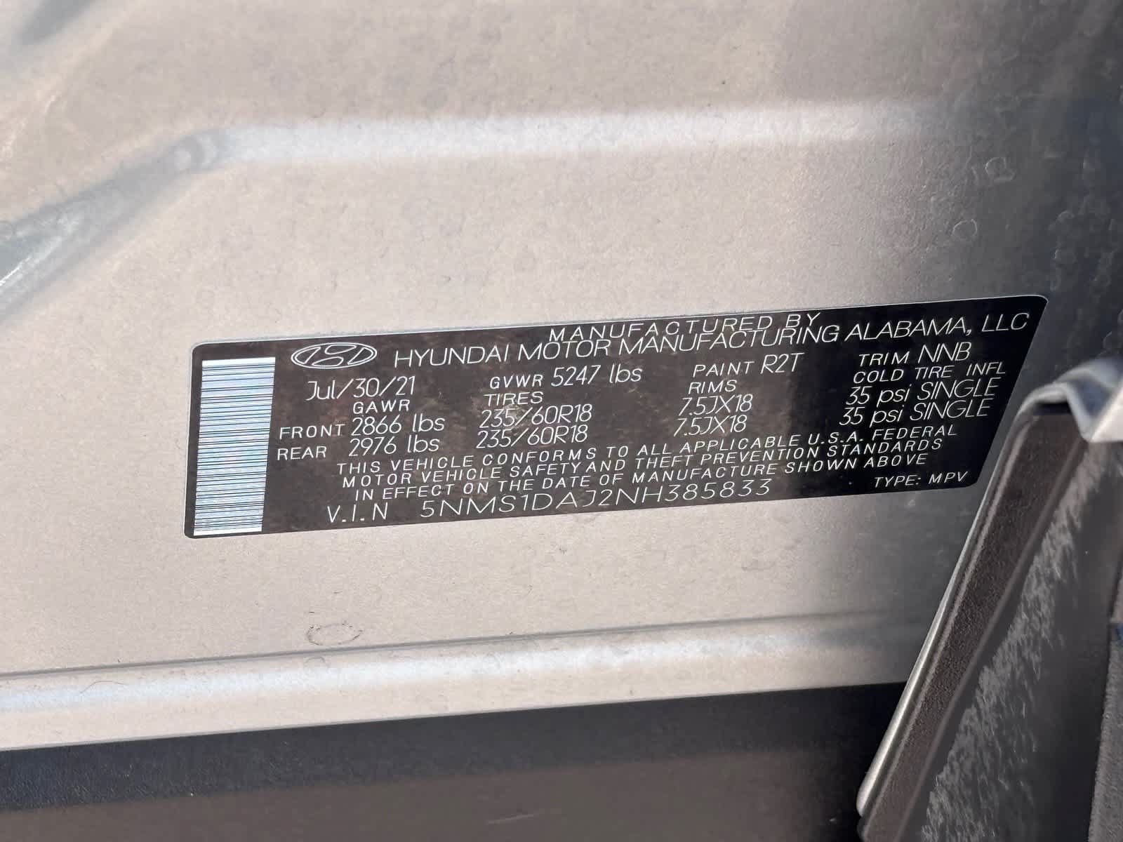Used 2022 Hyundai Santa Fe SE AWD/4WD image 34