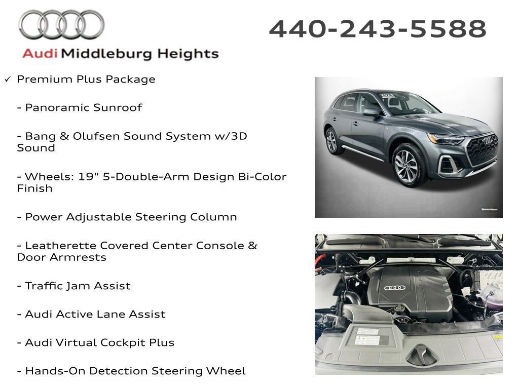 Certified 2023 Audi Q5 2.0T Premium Plus w/ Premium Plus Package AWD/4WD image 12