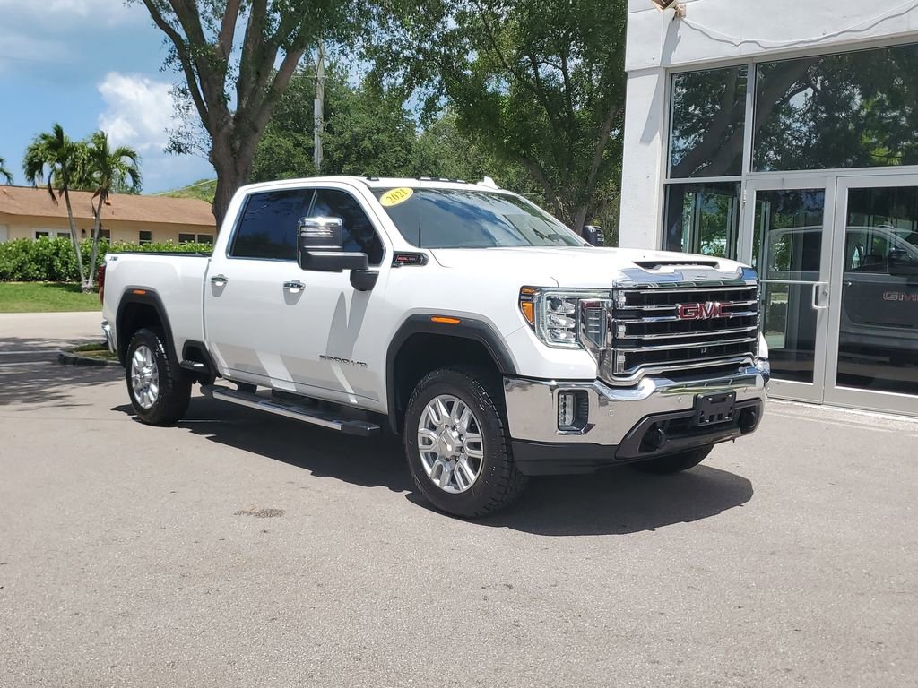 Used 2021 GMC Sierra 2500 SLT w/ SLT Premium Package AWD/4WD image 7