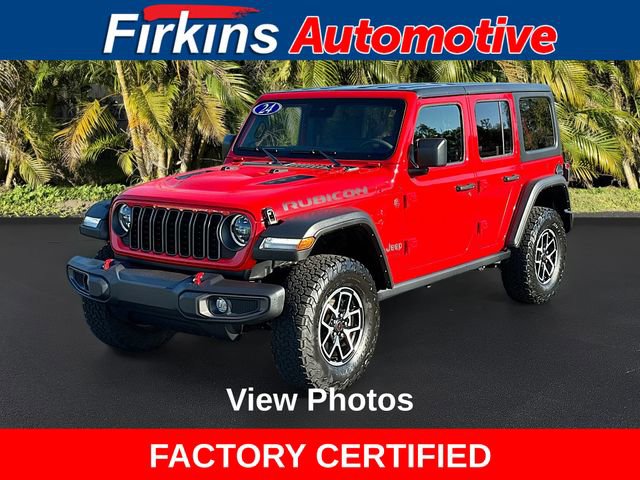 Used 2024 Jeep Wrangler Unlimited Rubicon image 1