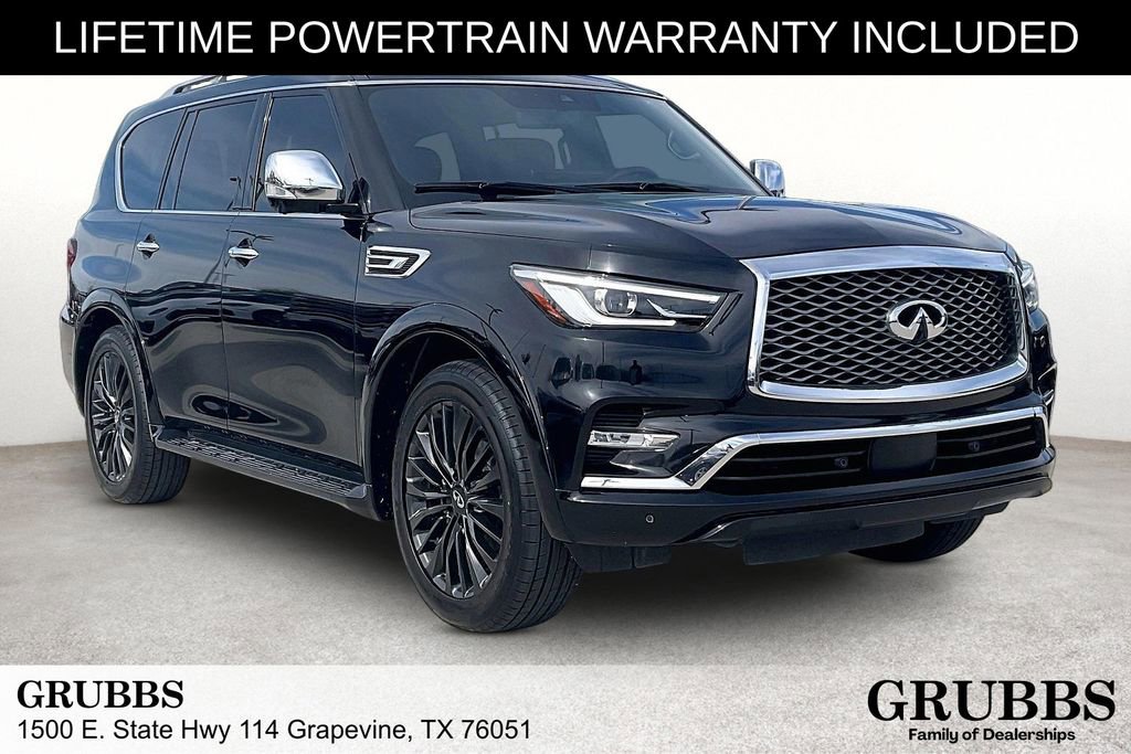 Certified 2023 INFINITI QX80 Sensory w/ All-Season Package RWD image 1