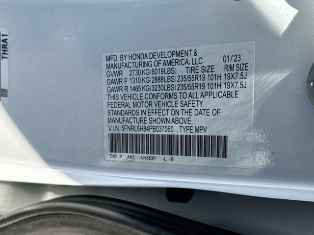 Certified 2023 Honda Odyssey Touring image 40