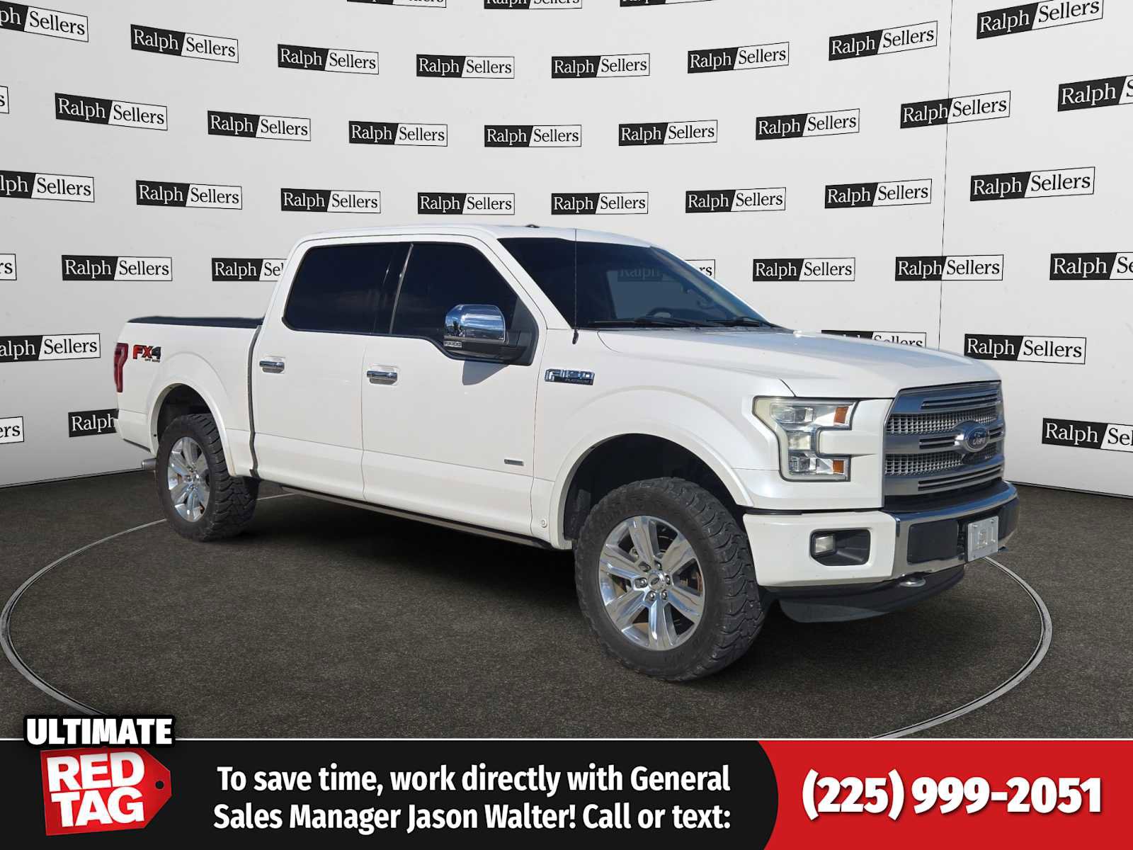 Used 2015 Ford F150 Platinum w/ Equipment Group 701A Luxury