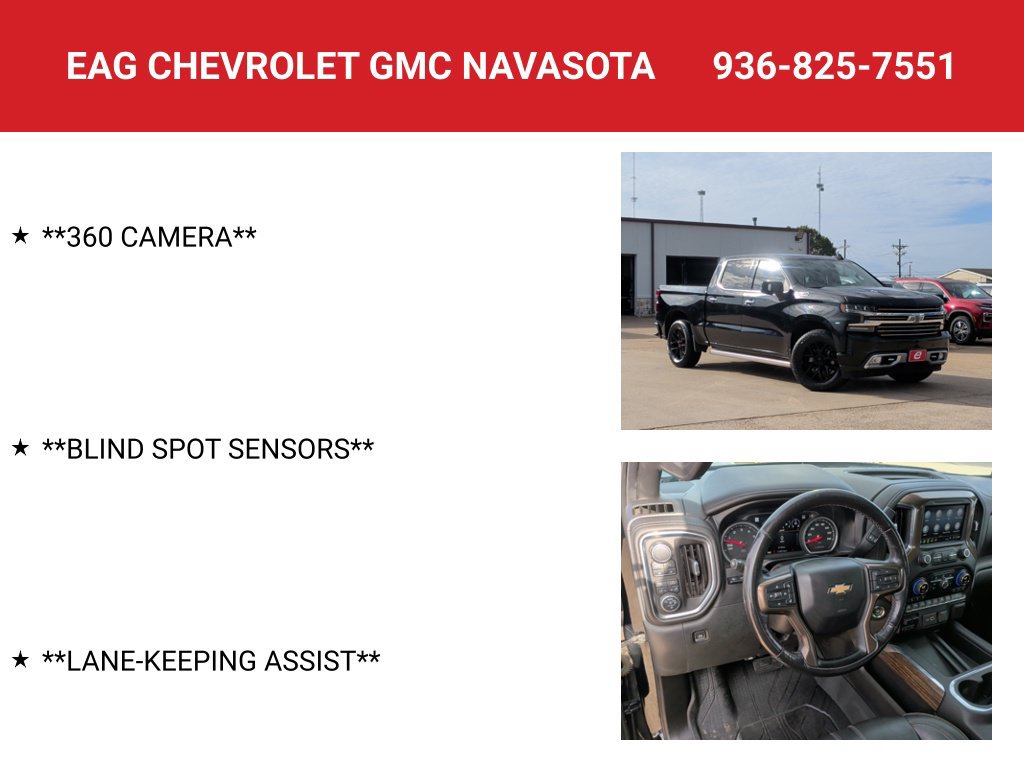 Used 2019 Chevrolet Silverado 1500 High Country w/ Technology Package AWD/4WD image 8