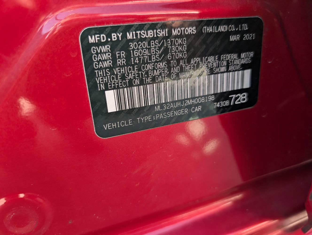 Used 2021 Mitsubishi Mirage image 25