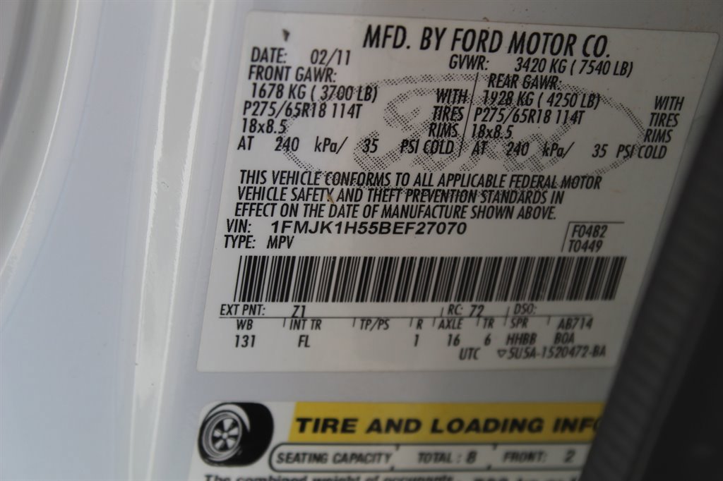 Used 2011 Ford Expedition EL XLT image 17