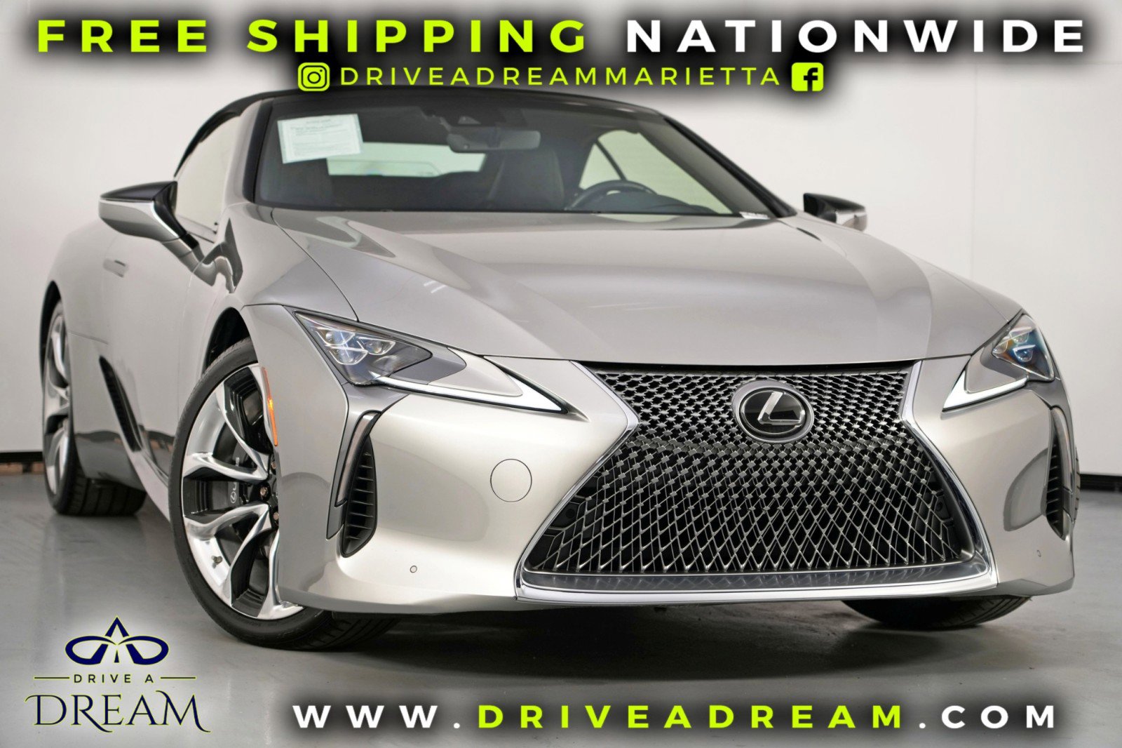 Used 2023 Lexus LC 500 Convertible image 2