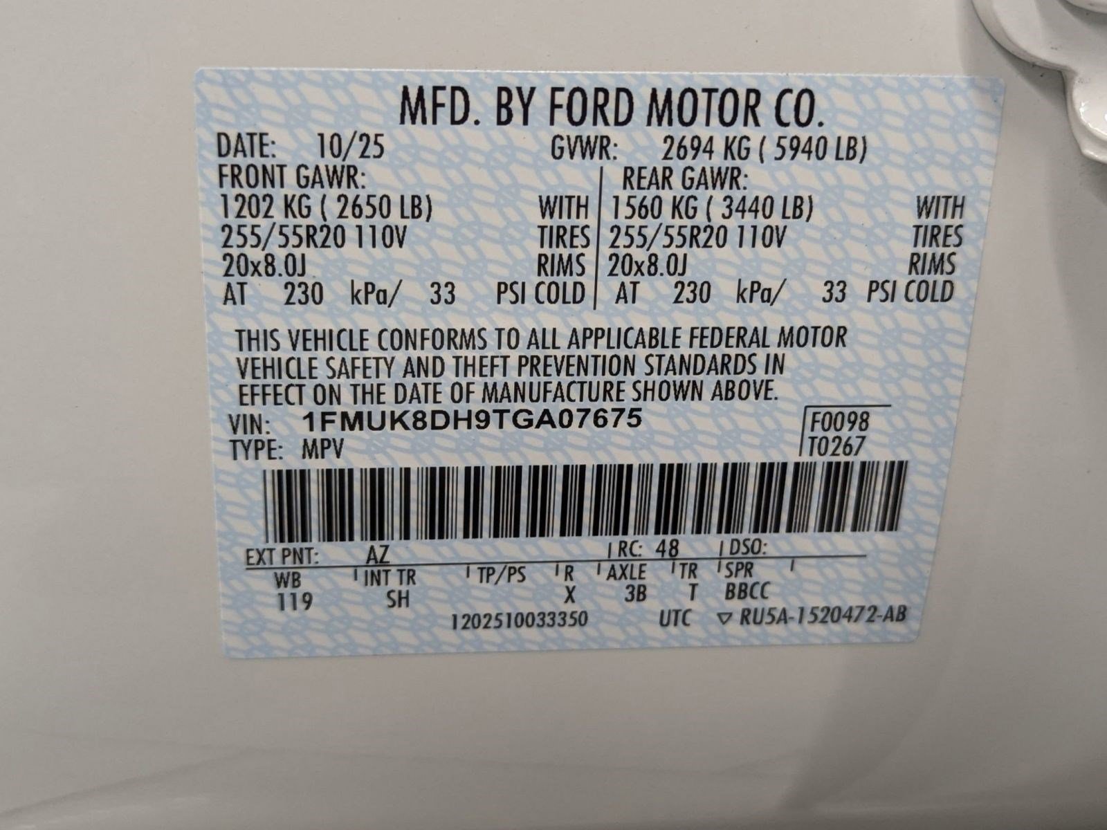 New 2026 Ford Explorer Active w/ Active Comfort Package image 18