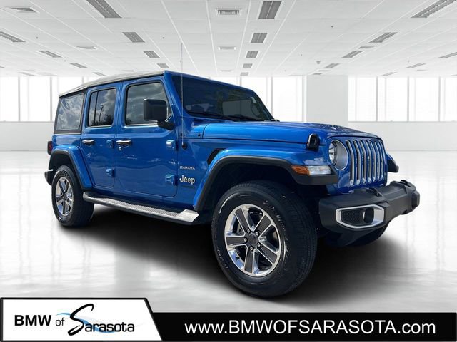 Used 2021 Jeep Wrangler Unlimited Sahara
