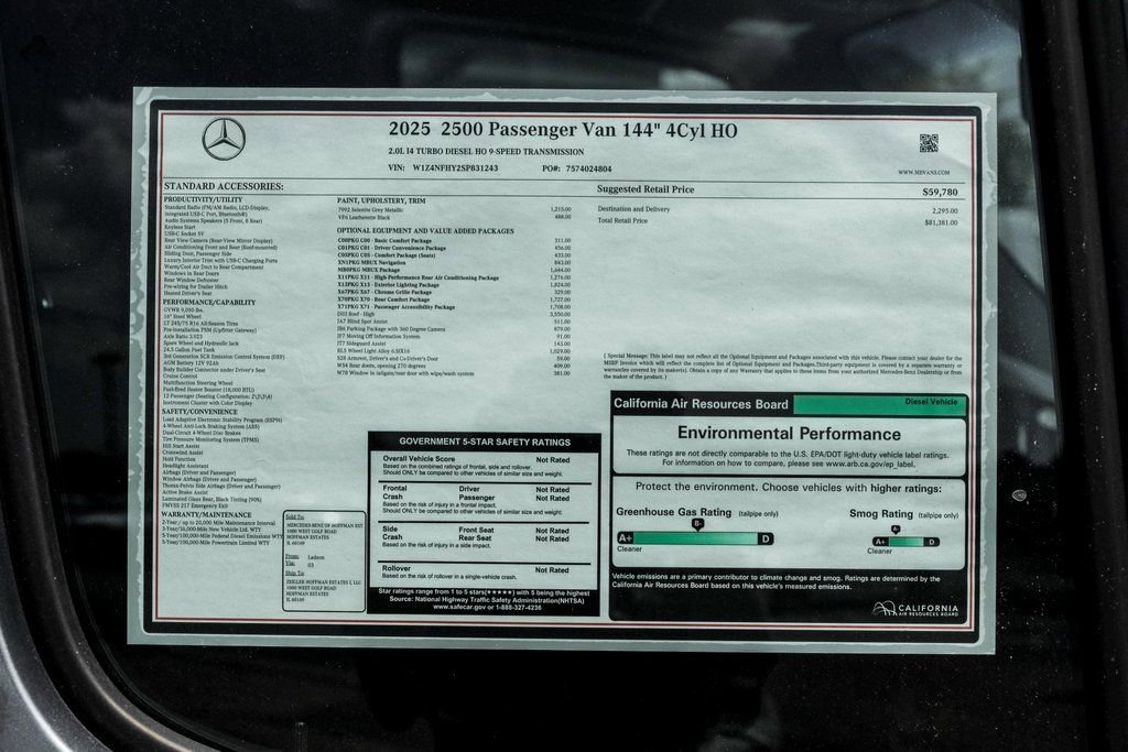 Used 2025 Mercedes-Benz Sprinter 2500 image 26