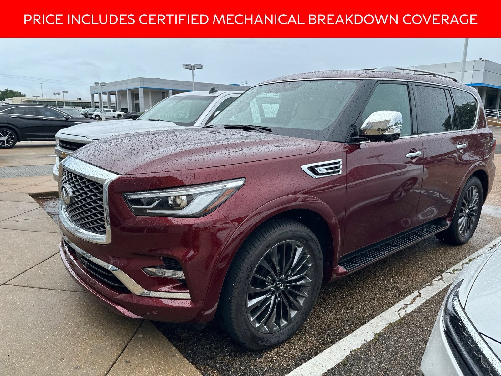 Certified 2022 INFINITI QX80 Sensory w/ Cargo Package RWD image 1