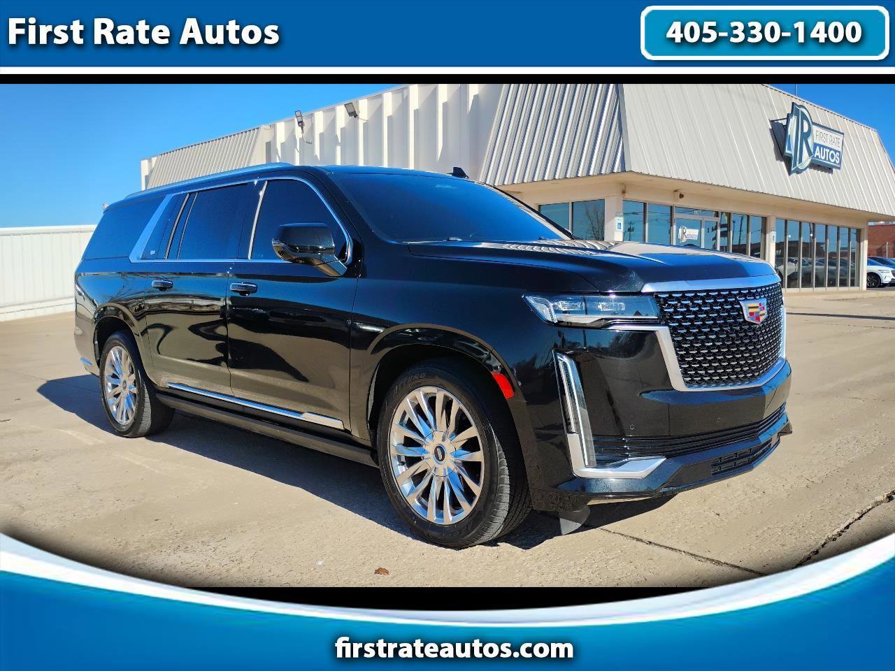 Used 2021 Cadillac Escalade ESV Premium Luxury w/ Driver Assist Tech Package AWD/4WD image 1