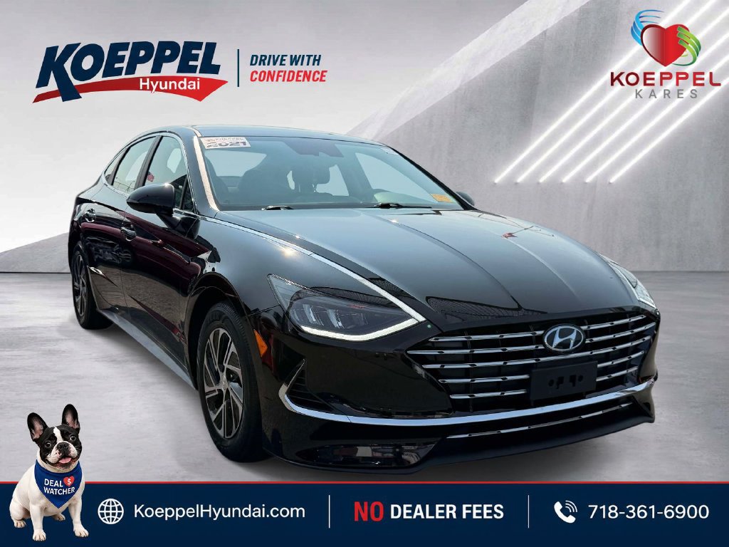 Certified 2021 Hyundai Sonata Blue