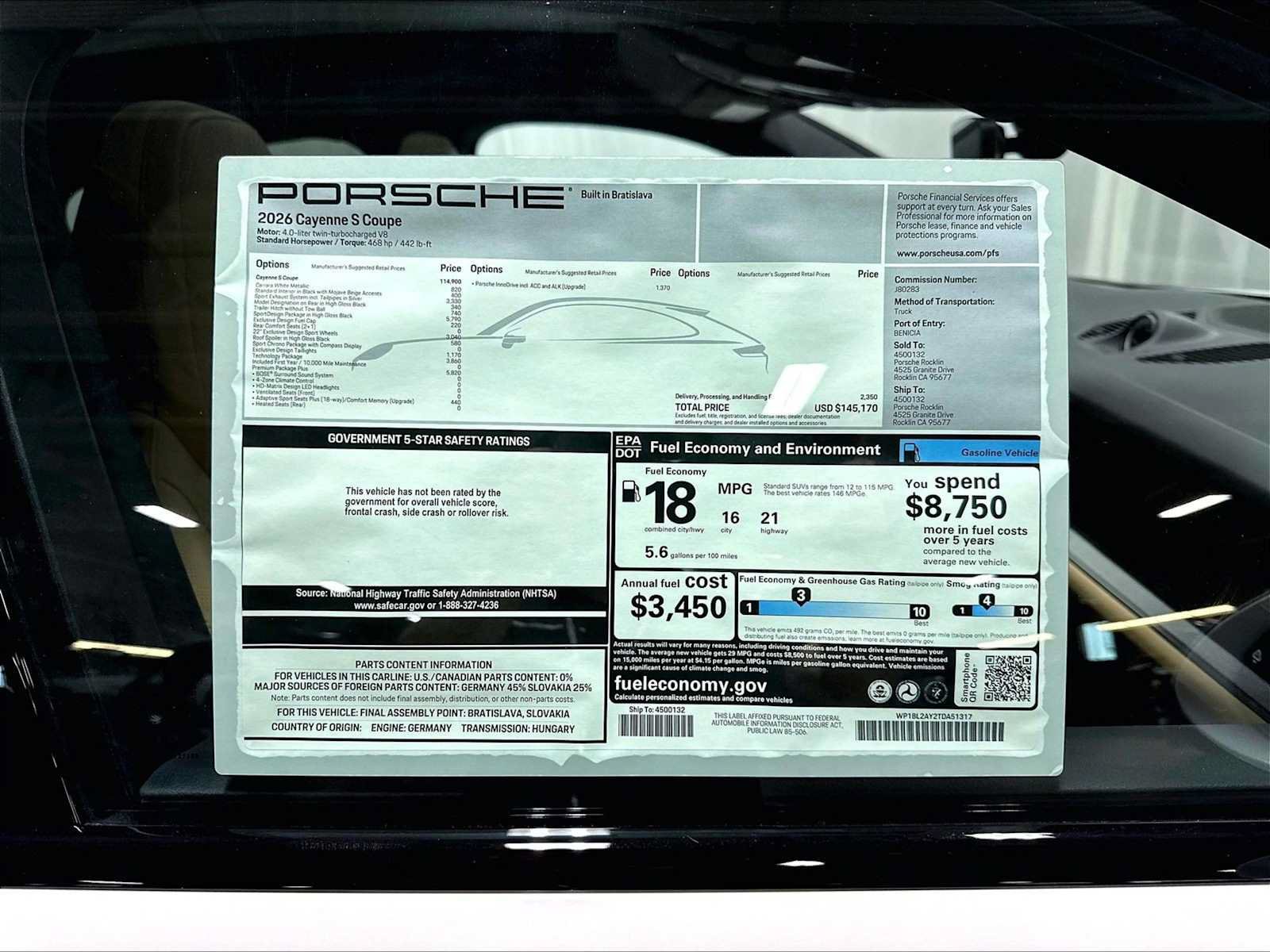 New 2026 Porsche Cayenne S AWD/4WD image 30