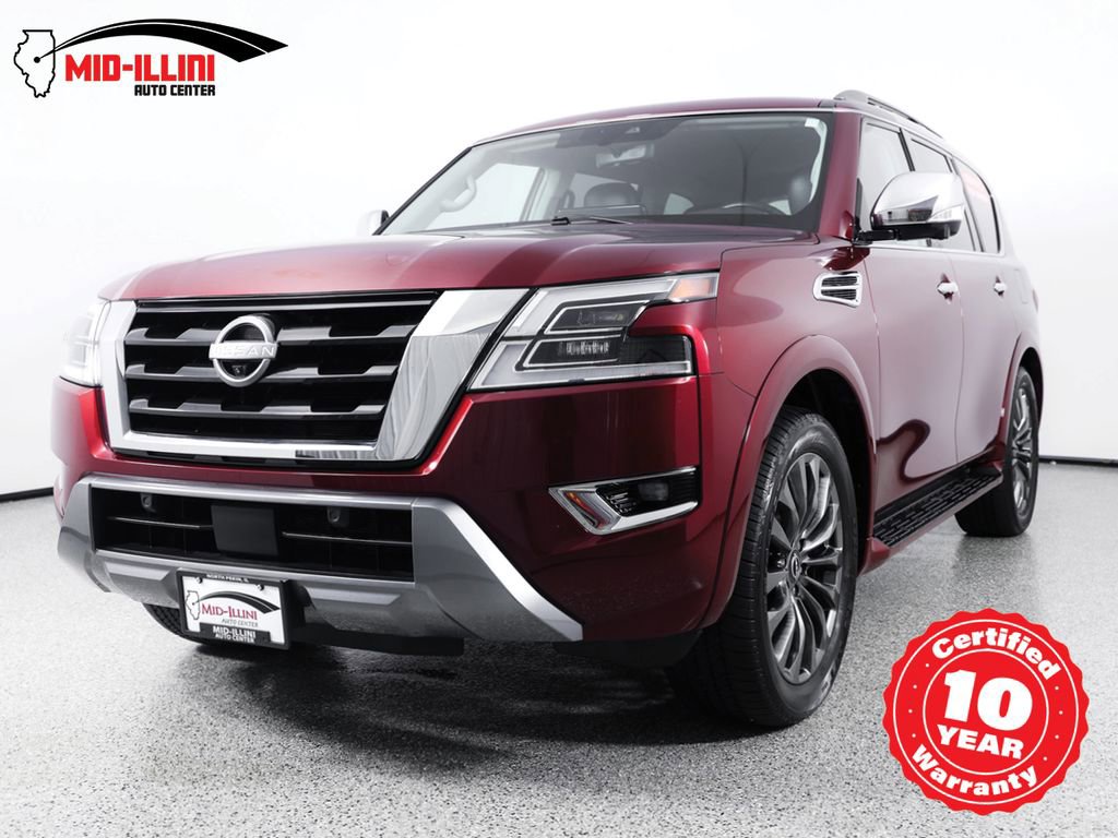 Used 2024 Nissan Armada Platinum w/ Captain's Chairs Package