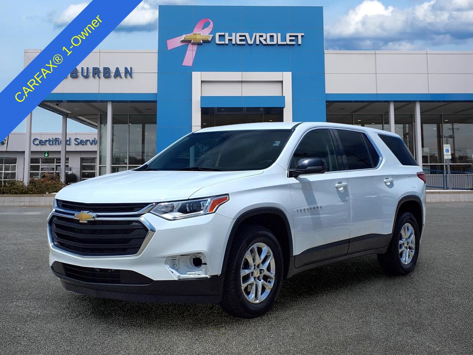 Used 2021 Chevrolet Traverse LS