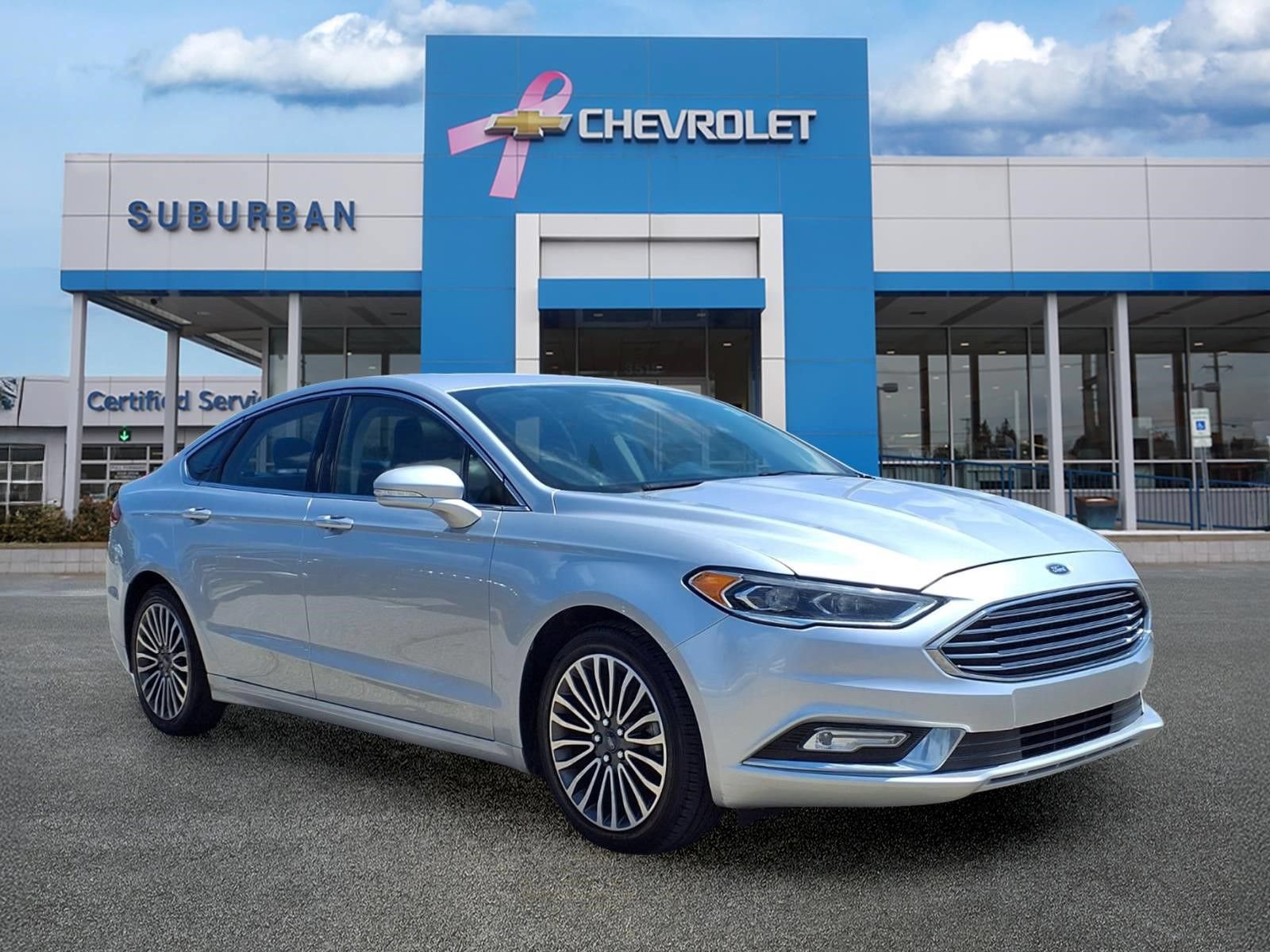 Used 2018 Ford Fusion Titanium AWD/4WD image 3