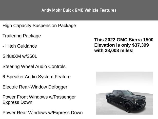 Used 2022 GMC Sierra 1500 Elevation image 20