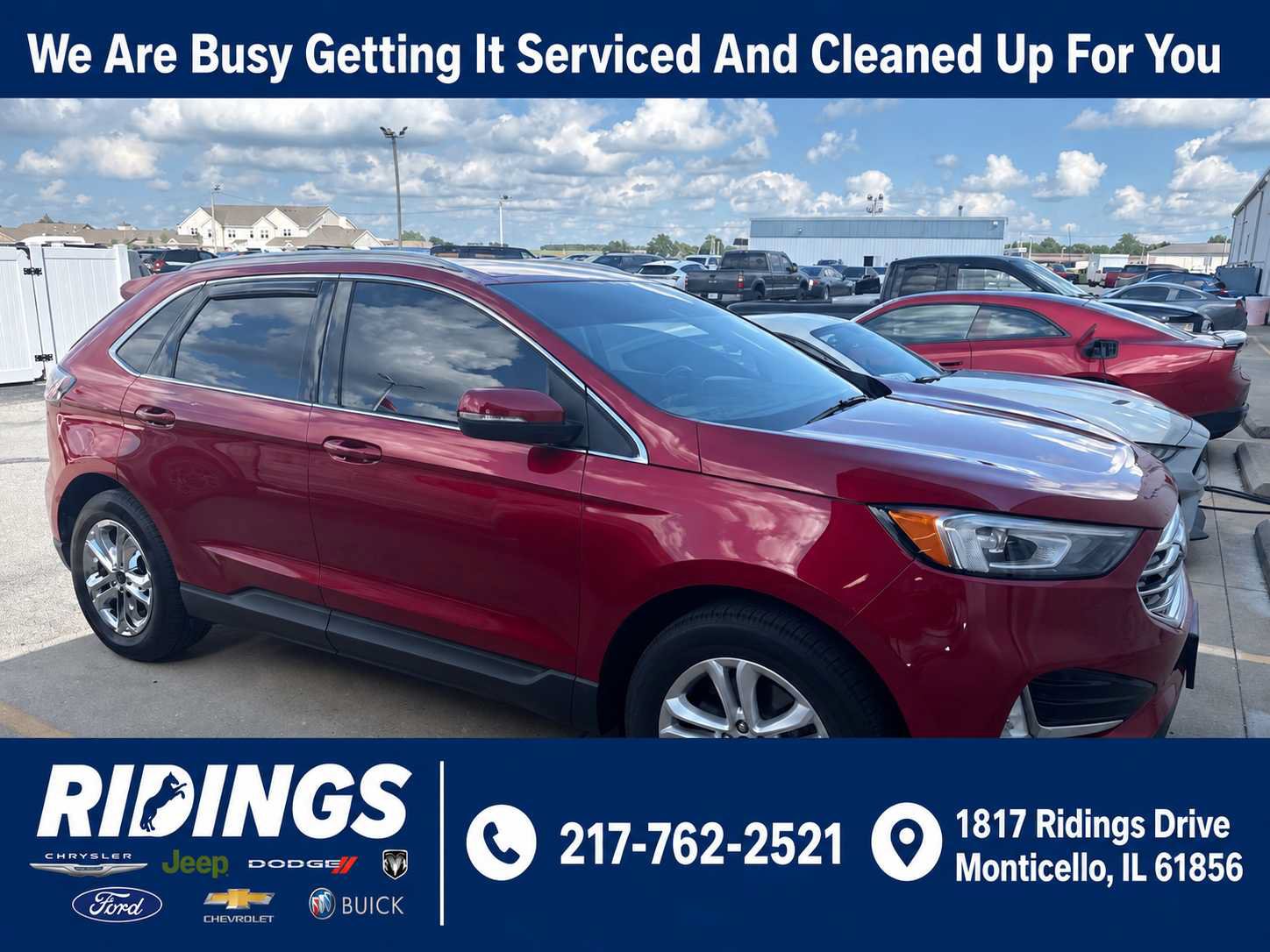 Used 2020 Ford Edge SEL w/ Convenience Package