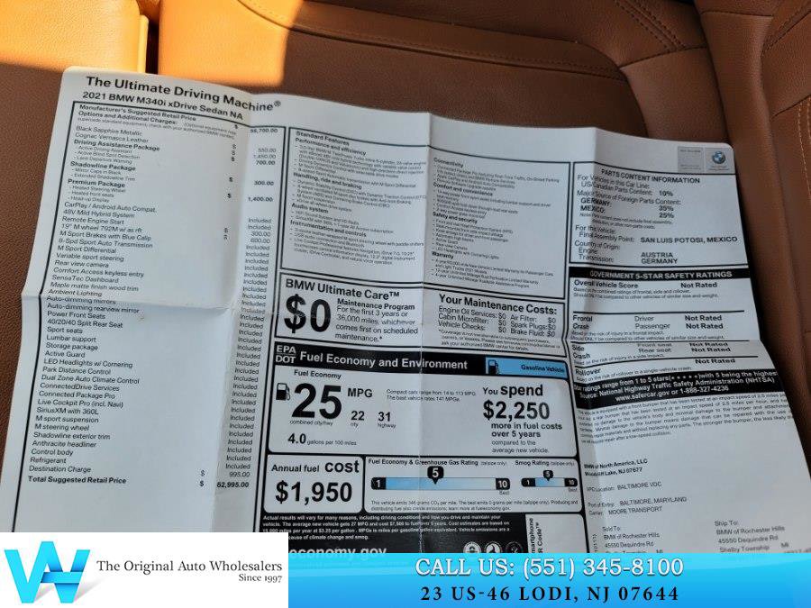 Used 2021 BMW M340i xDrive w/ Premium Package image 24