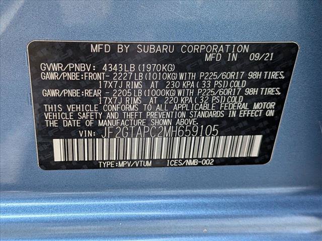 Used 2021 Subaru Crosstrek 2.0i Premium AWD/4WD image 24