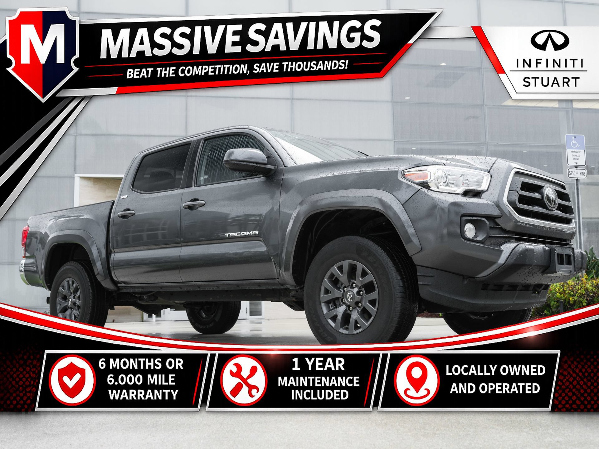 Used 2023 Toyota Tacoma SR5 AWD/4WD image 1