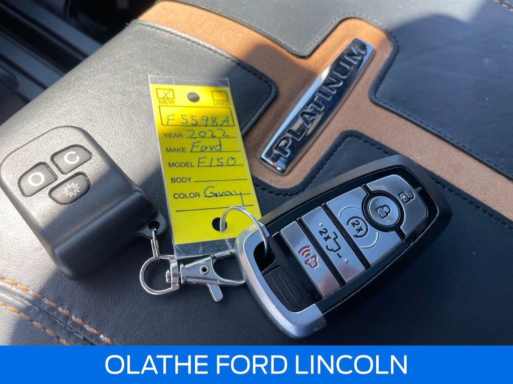 Used 2022 Ford F150 Platinum w/ Equipment Group 701A High image 11