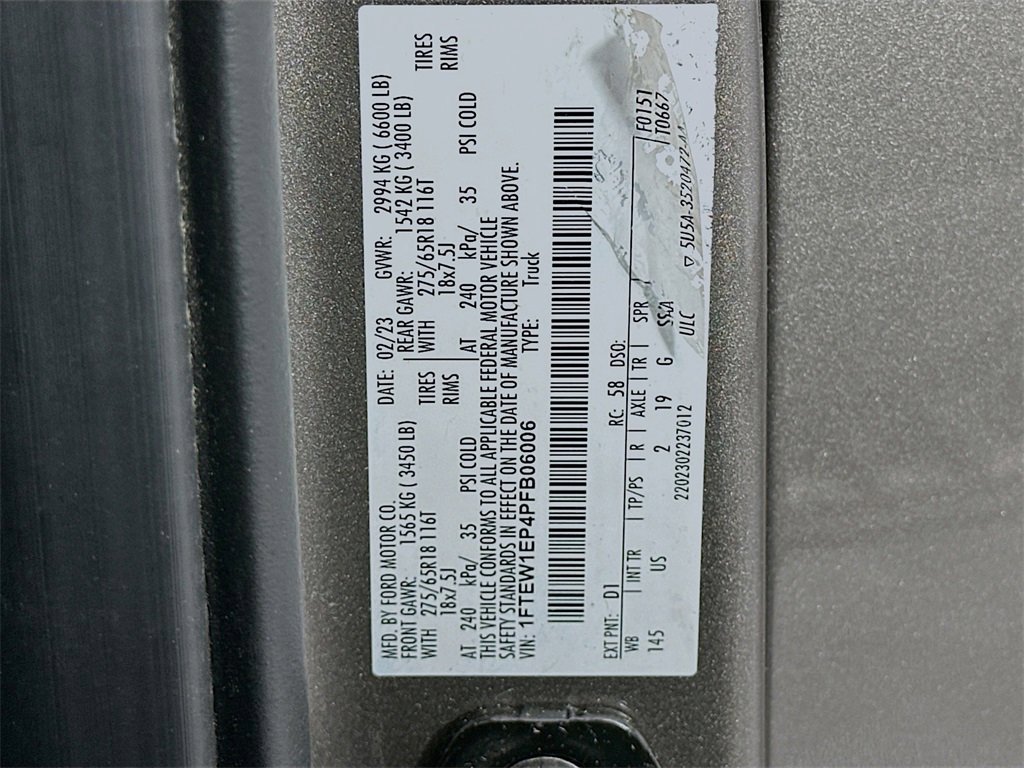 Used 2023 Ford F150 XLT w/ Equipment Group 302A High image 30