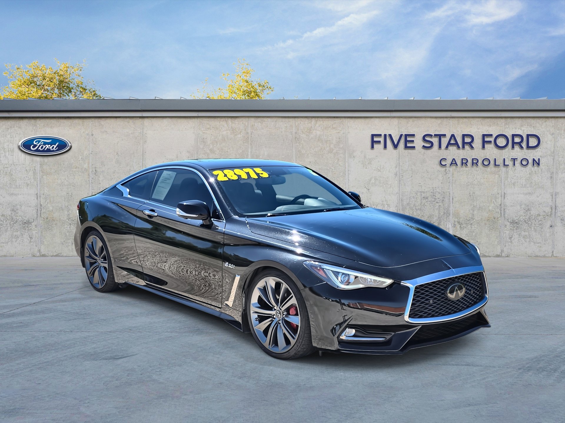 Used 2020 INFINITI Q60 Red Sport 400 w/ Cargo Package image 1