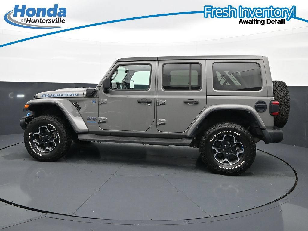 Used 2022 Jeep Wrangler Unlimited Rubicon 4xe w/ Steel Bumper Group AWD/4WD image 6