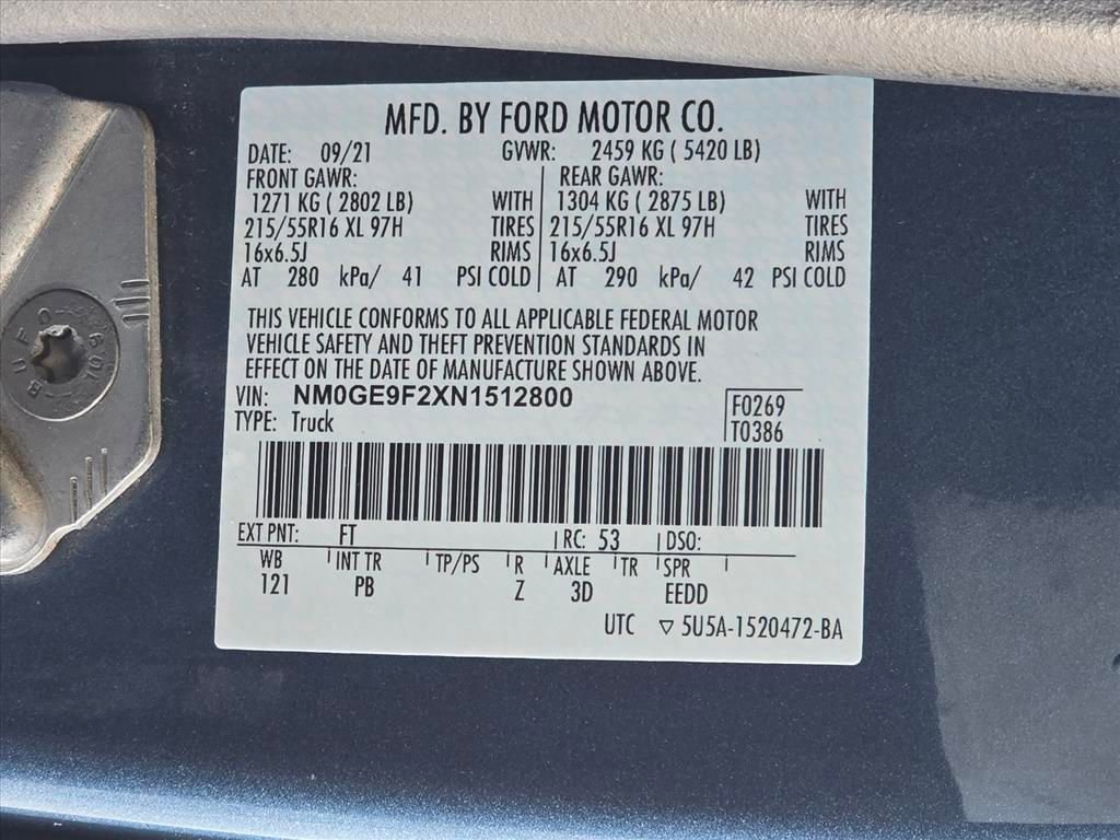 Used 2022 Ford Transit Connect XLT FWD image 28