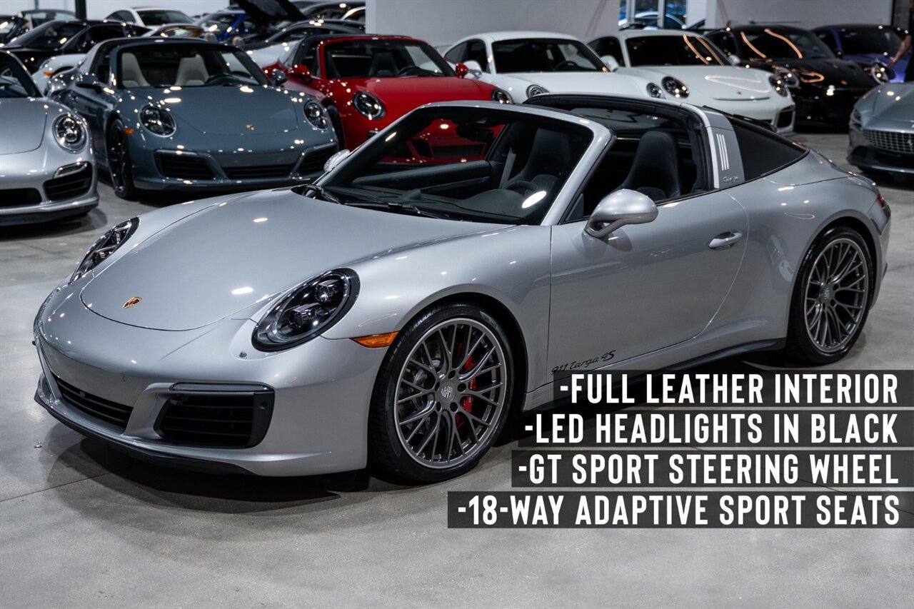 Used 2017 Porsche 911 Targa 4S AWD/4WD image 2
