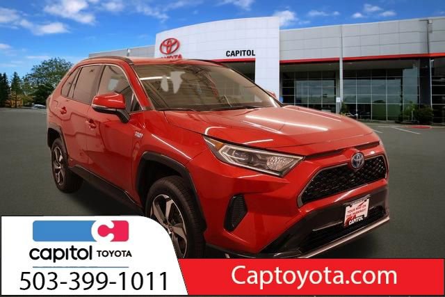 Used 2021 Toyota RAV4 SE w/ Weather & Moonroof Package AWD/4WD image 1