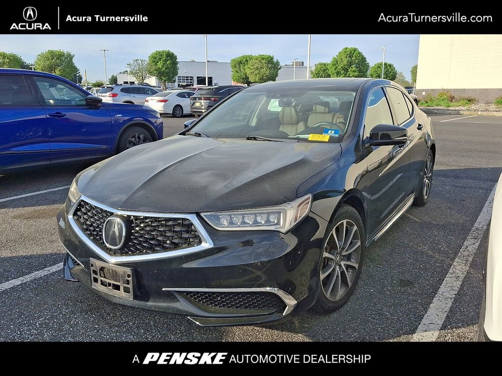 Certified 2018 Acura TLX V6 w/ Technology Package FWD image 1