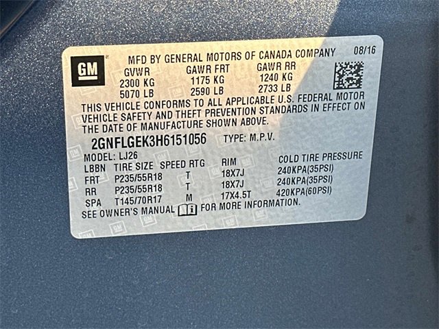 Used 2017 Chevrolet Equinox Premier w/ Enhanced Convenience Package image 30