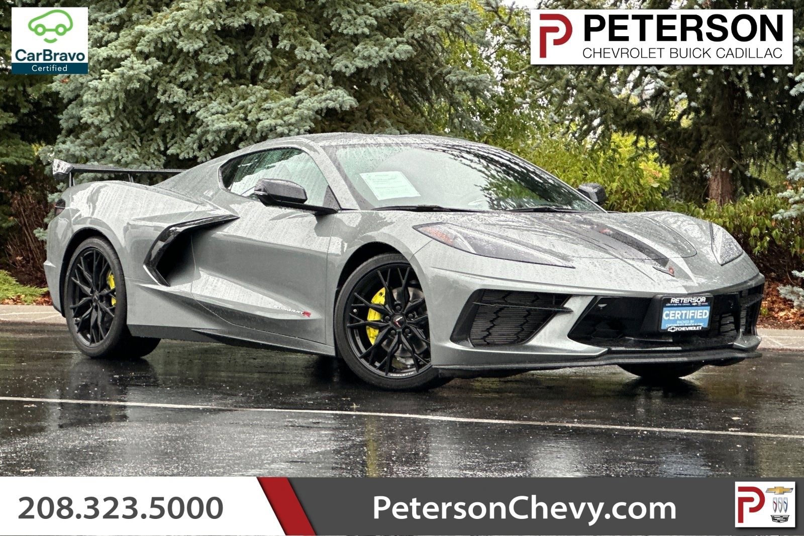 Certified 2023 Chevrolet Corvette Stingray Preferred Cpe w/ 2LT