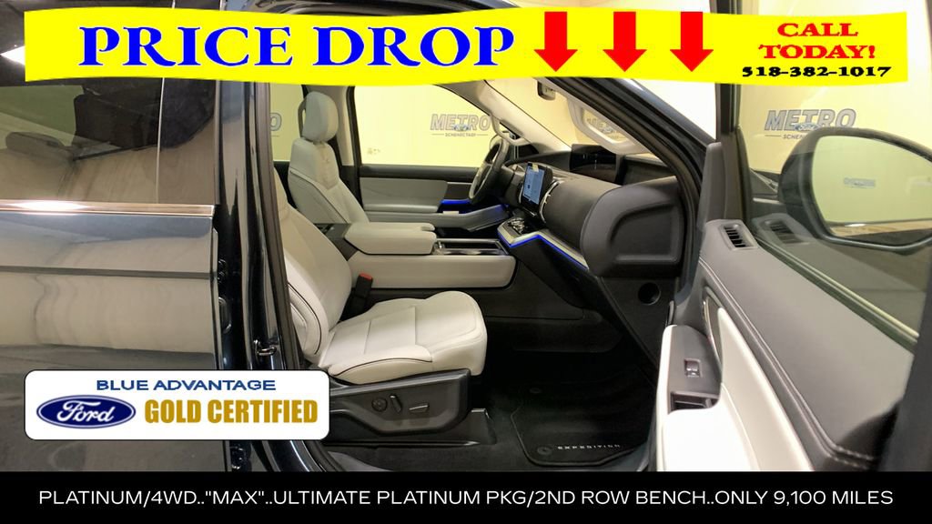 Certified 2025 Ford Expedition Max Platinum w/ Platinum Ultimate Package AWD/4WD image 12