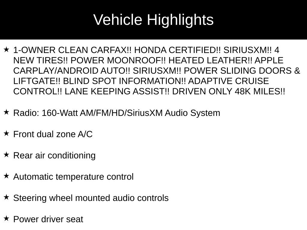 Used 2025 Honda Odyssey EX-L image 32