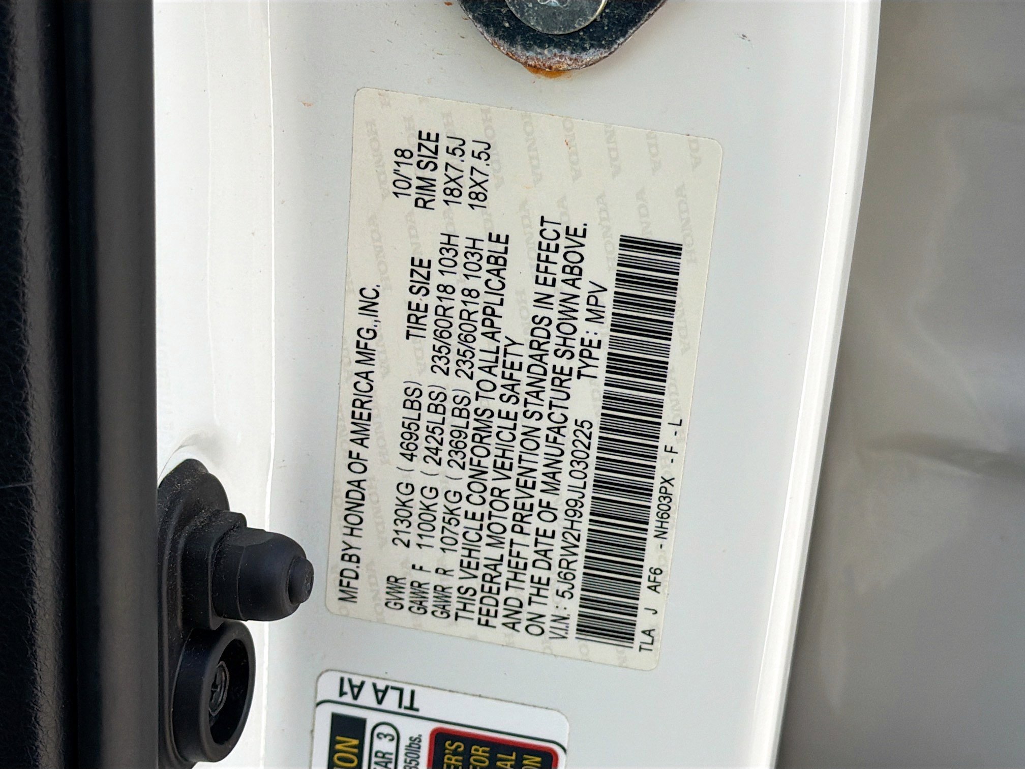 Used 2018 Honda CR-V Touring image 41