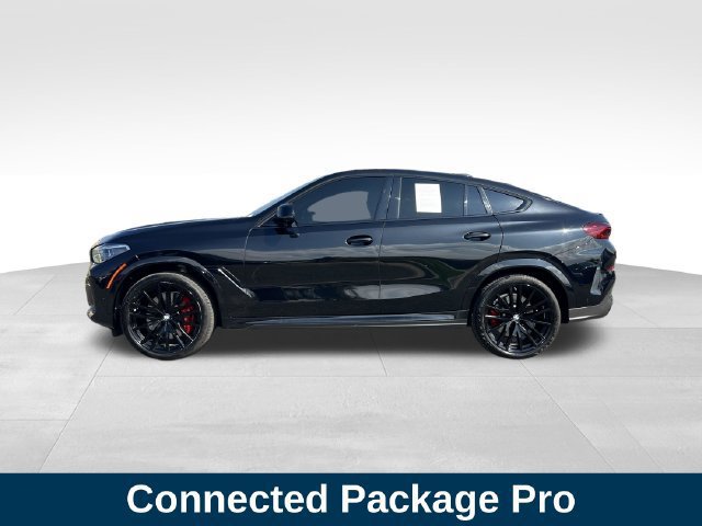Used 2021 BMW X6 M50i w/ Executive Package AWD/4WD image 2