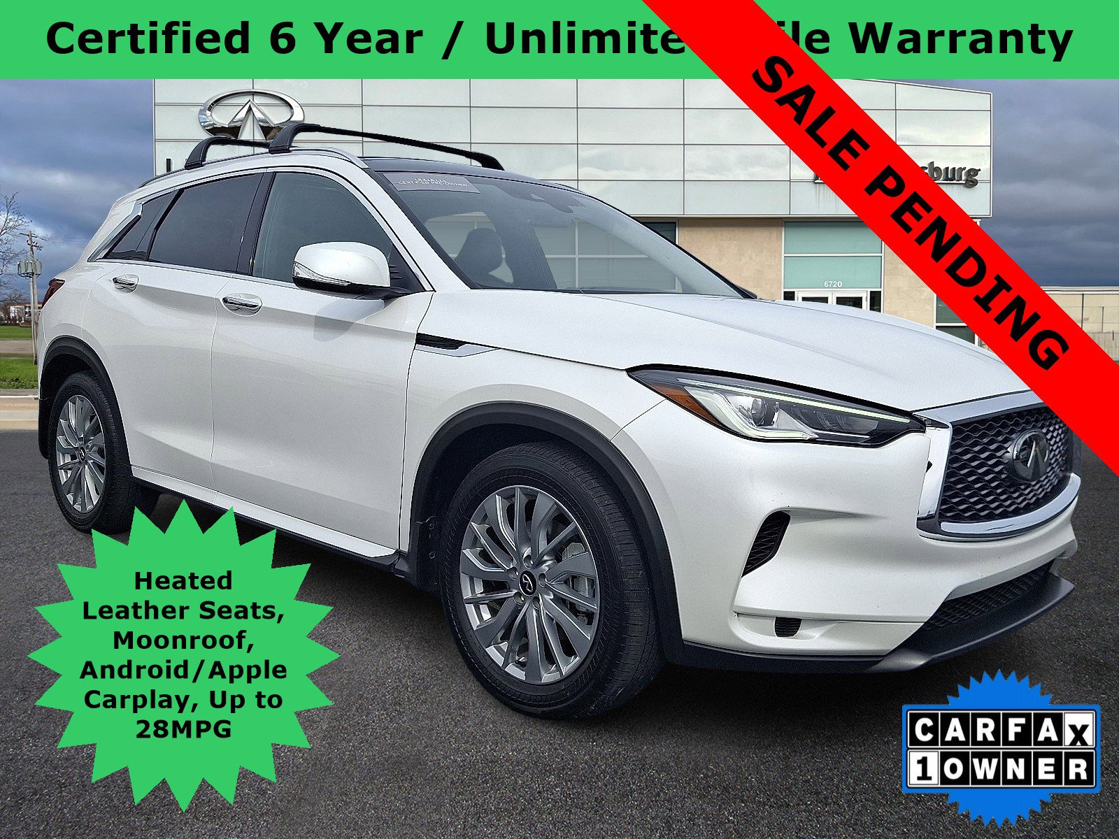 Certified 2023 INFINITI QX50 Luxe